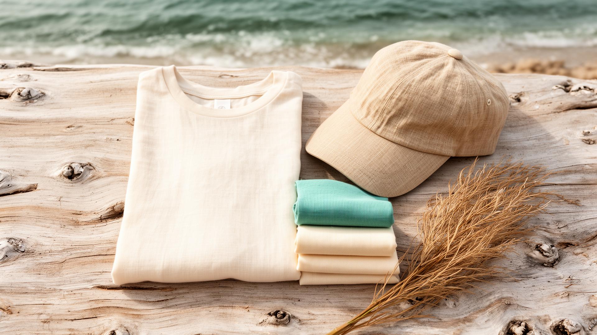 An organic apparel design rendered by Terrara